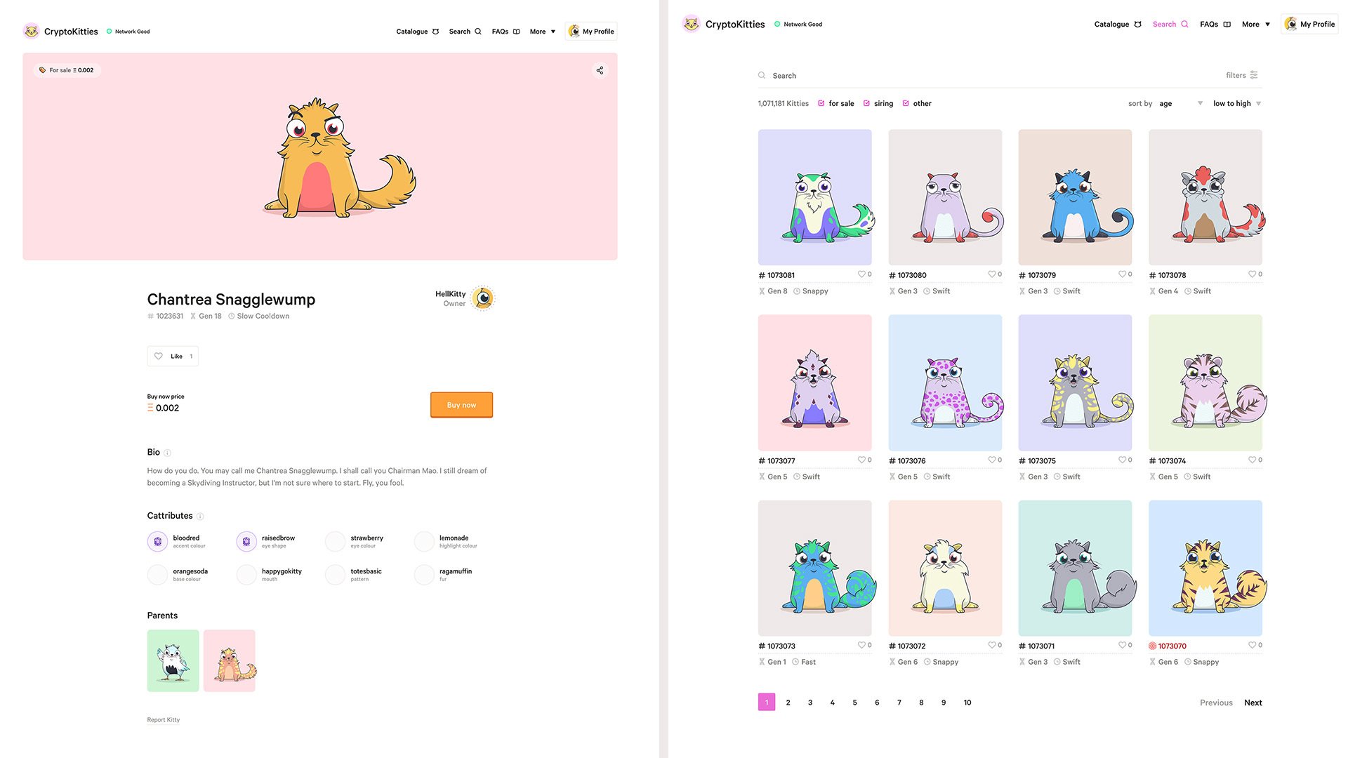 cryptokitty eth